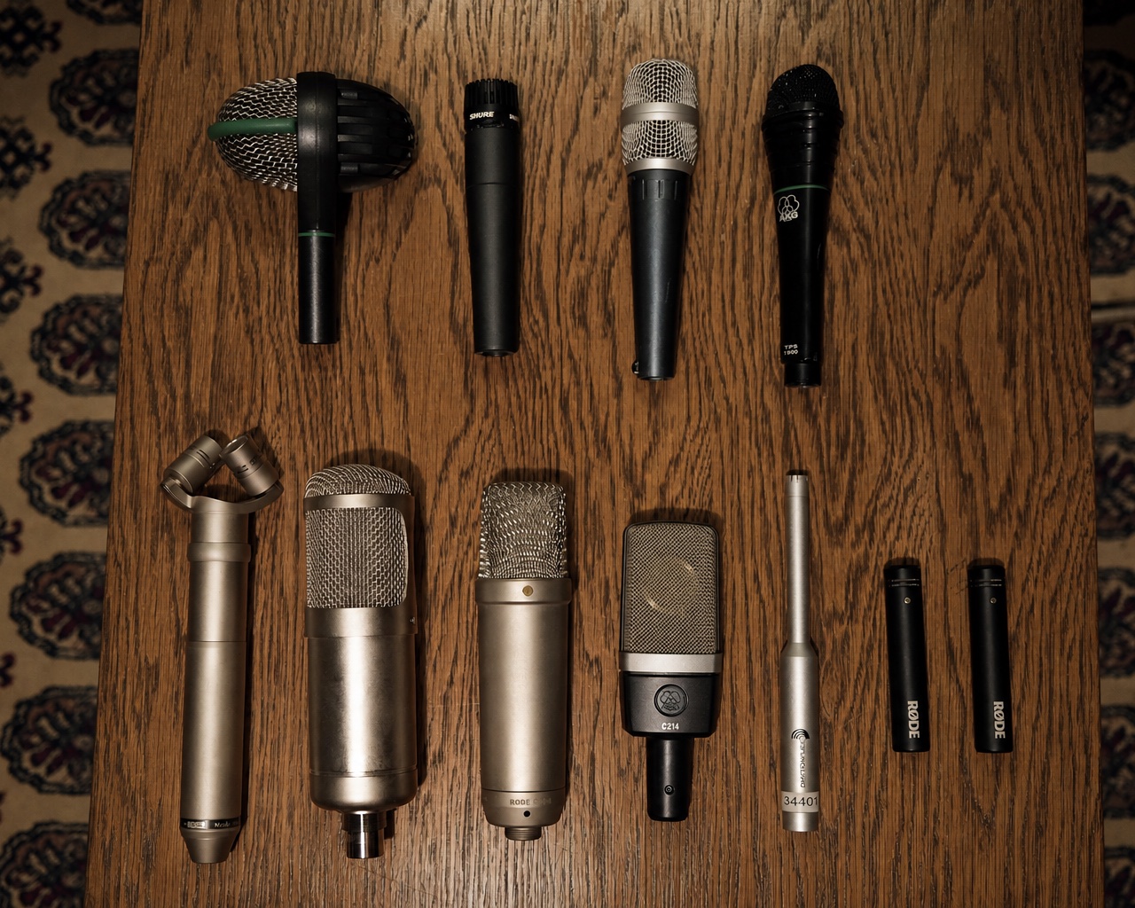 Mikrofonsammlung von LOWLIGHT STUDIOS