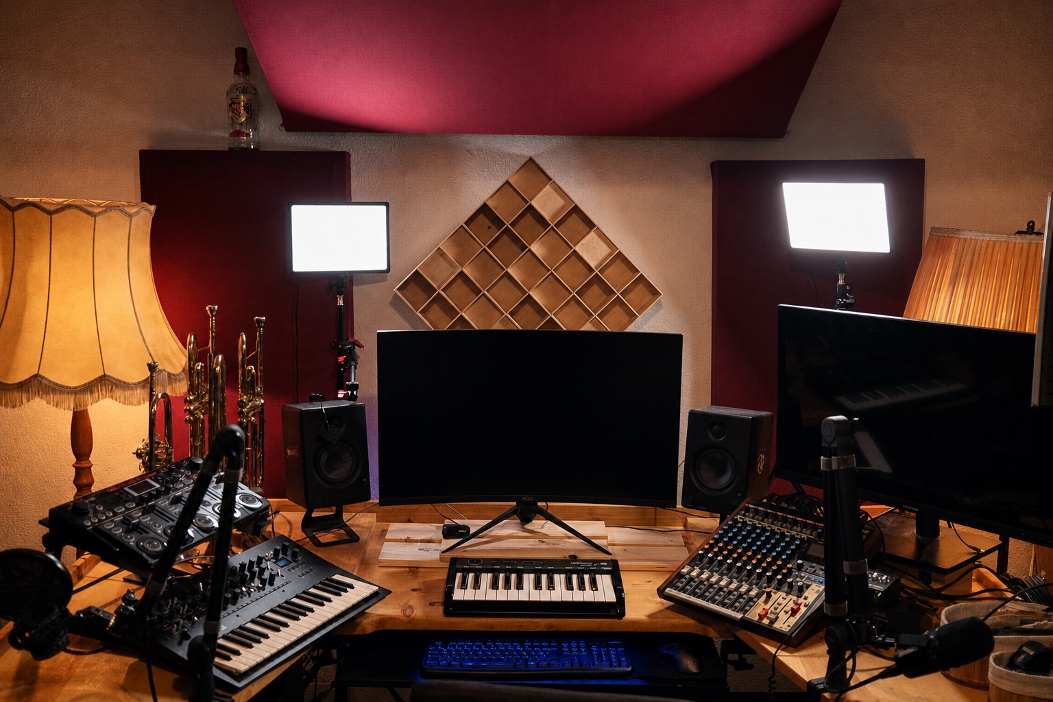 Regieraum von LOWLIGHT STUDIOS